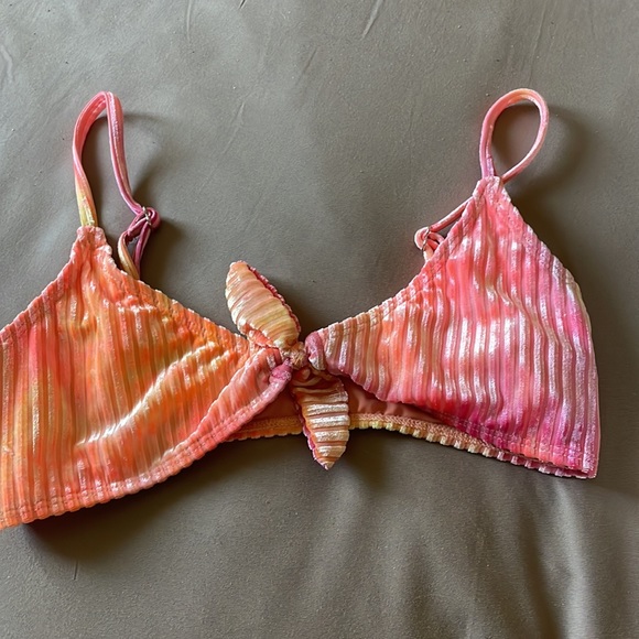 Dippin Daisy’s Pink/Orange Velvet Ombré Swimsuit Women’s Size Small - Picture 5 of 5